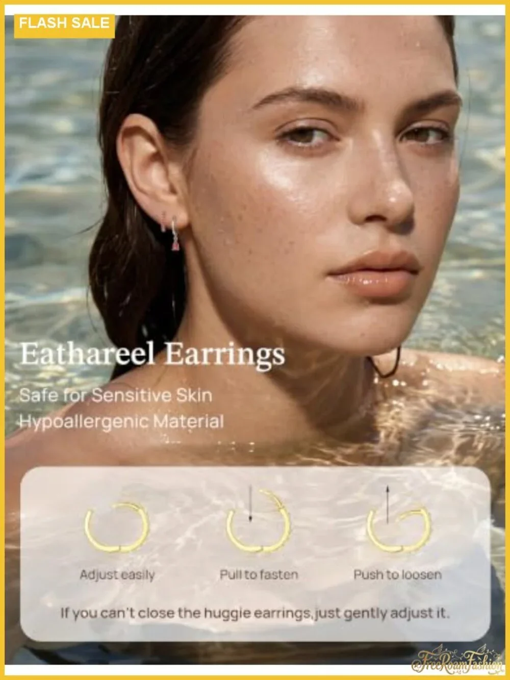 3 Pairs 925 Sterling Silver Huggie Hoop Earrings CZ Stud Drop Set